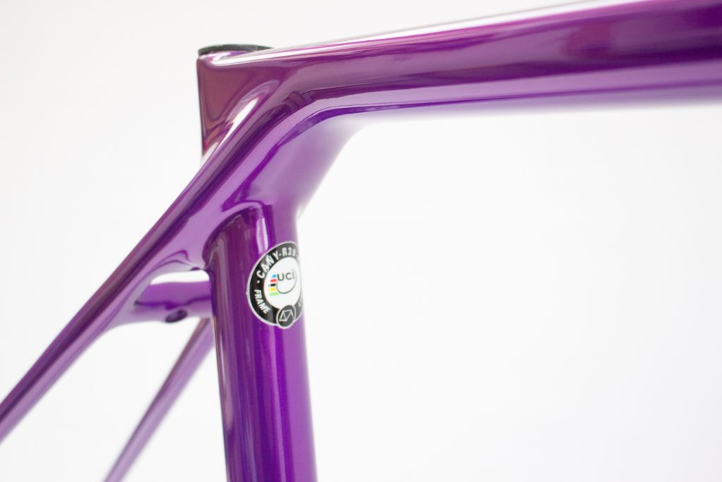 Canyon Ultimate Custom Paint Job - Purple Velvet by KUSTOMFLOW