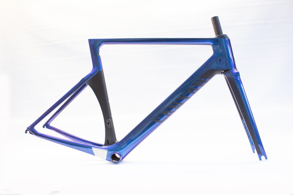 Canyon Aeroad CF SLX Custom Paint Job - Neptune flip pearl